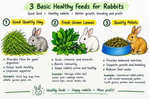 Feed Your Rabbits Right: 3 Basic Feeds for Better Growth, Breeding and Profit