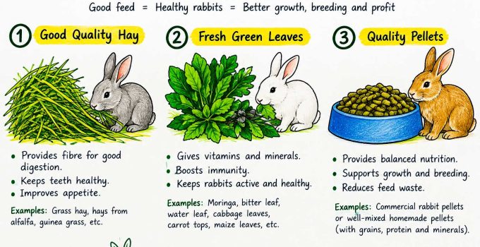 Feed Your Rabbits Right: 3 Basic Feeds for Better Growth, Breeding and Profit